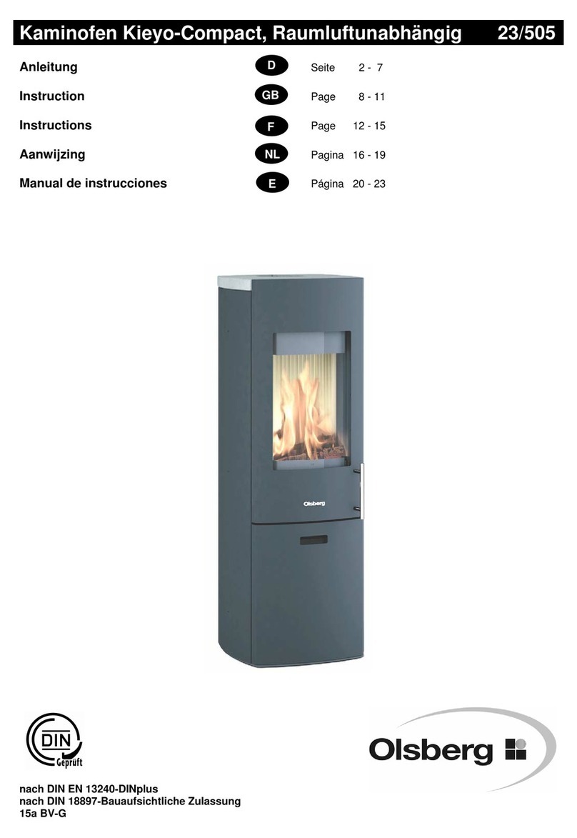 Olsberg Kieyo-Compact 23/505 instructions Olsberg Kieyo-Compact 23/505 instructions