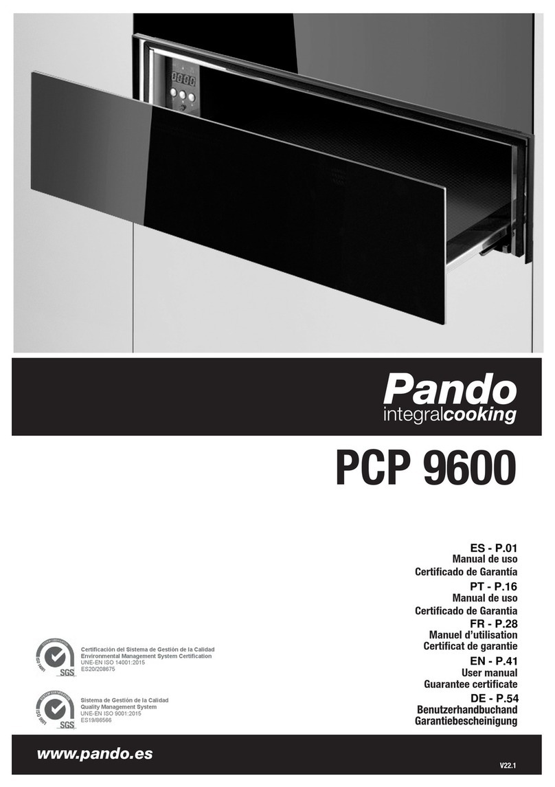 INOXPAN Pando PCP 9600 user manual INOXPAN Pando PCP 9600 user manual
