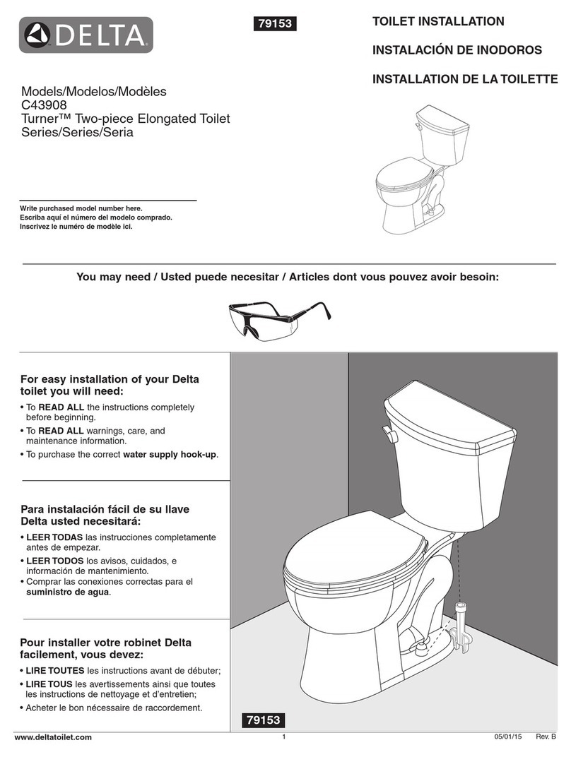 Delta Turner C43908 User manual