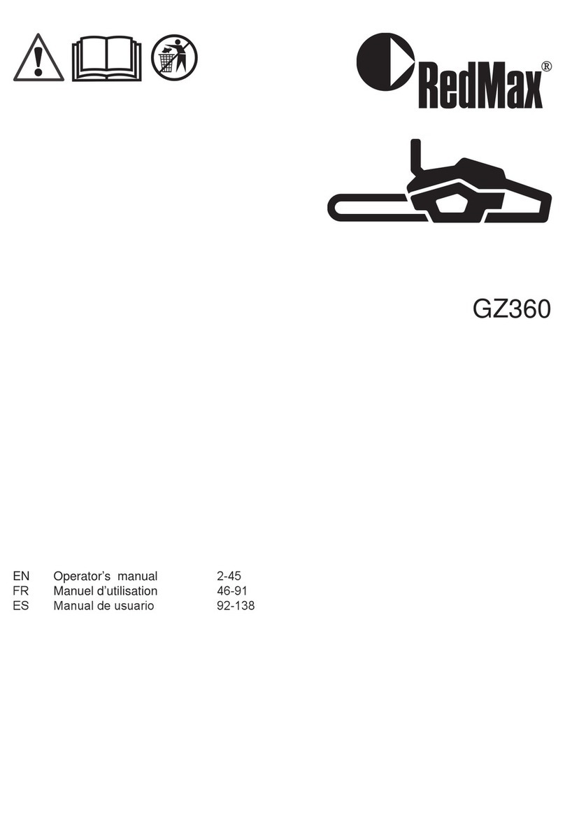 RedMax GZ360 User manual