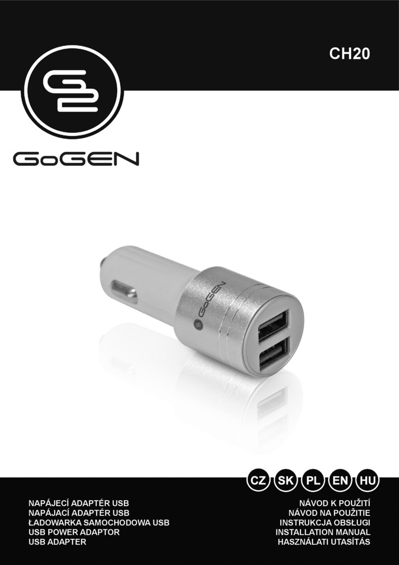 Gogen G2 CH20 User manual