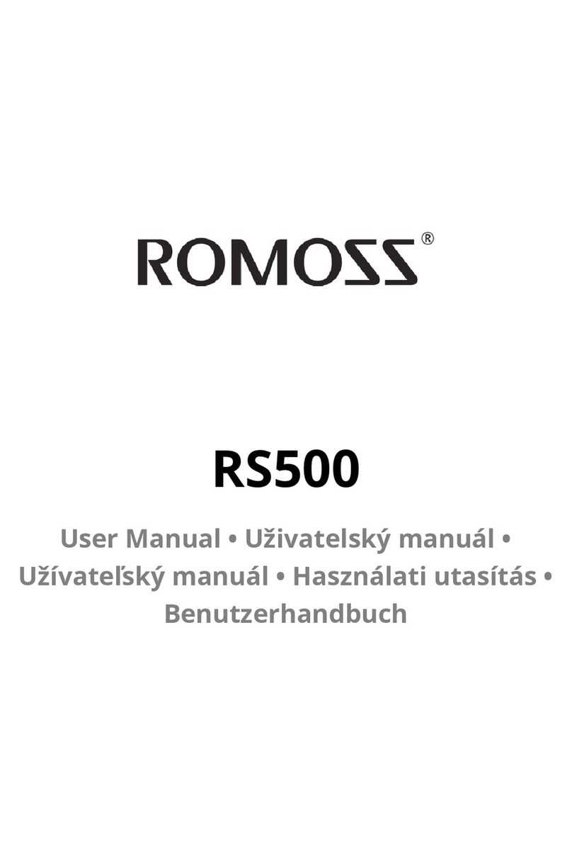 Romoss RS500 user manual