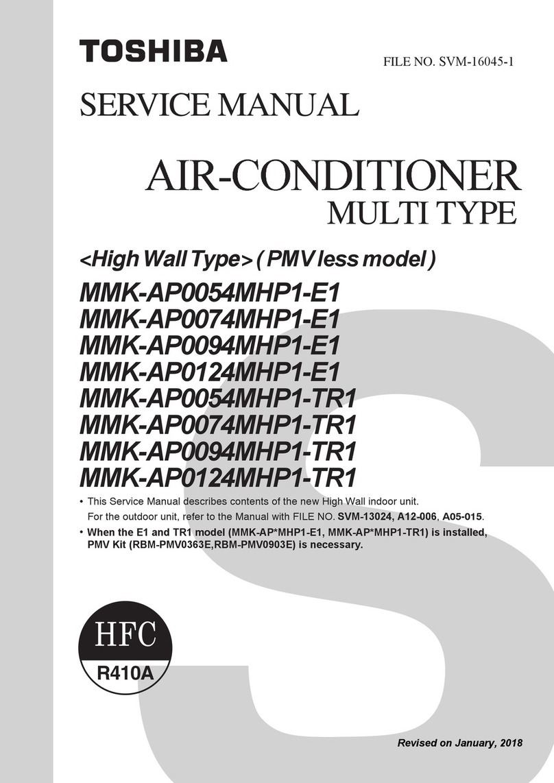 Toshiba MMK-AP0054MHP1-E1 Service manual