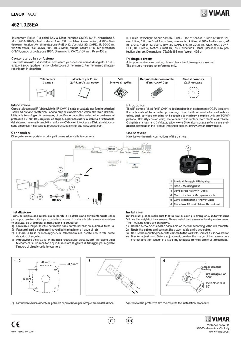 Vimar ELVOX 4621.028EA User manual