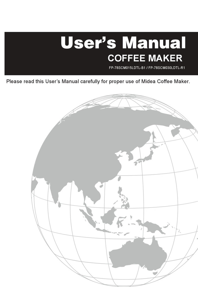 Midea FP-78SCM015LDTL-B1 user manual