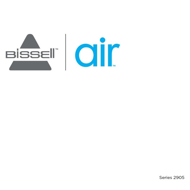Bissell air 2905 Series manual