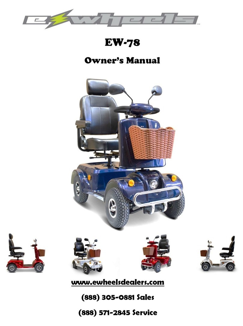 ewheels EW-78 owner's manual