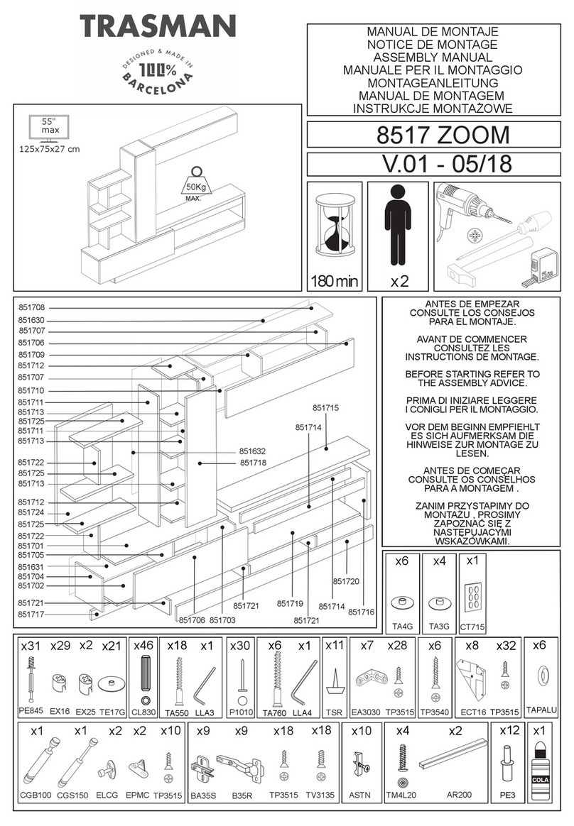 Trasman 8517 ZOOM Assembly manual