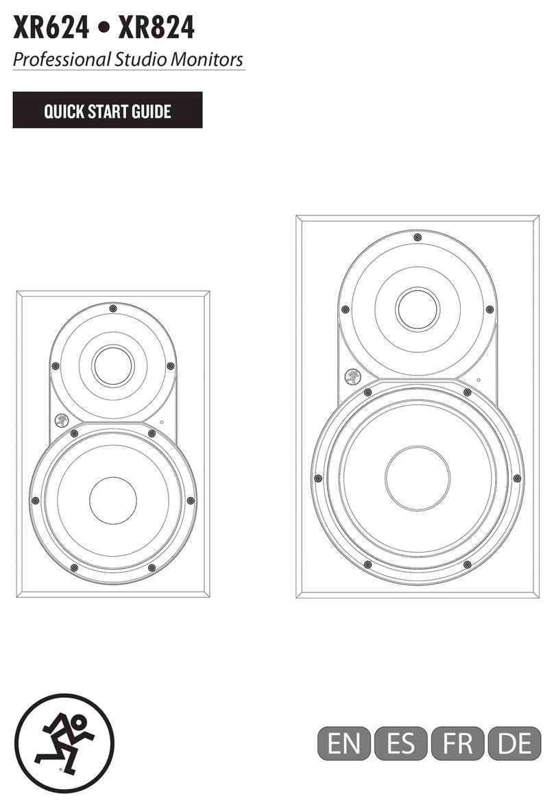 LOUD Technologies XR624 User manual