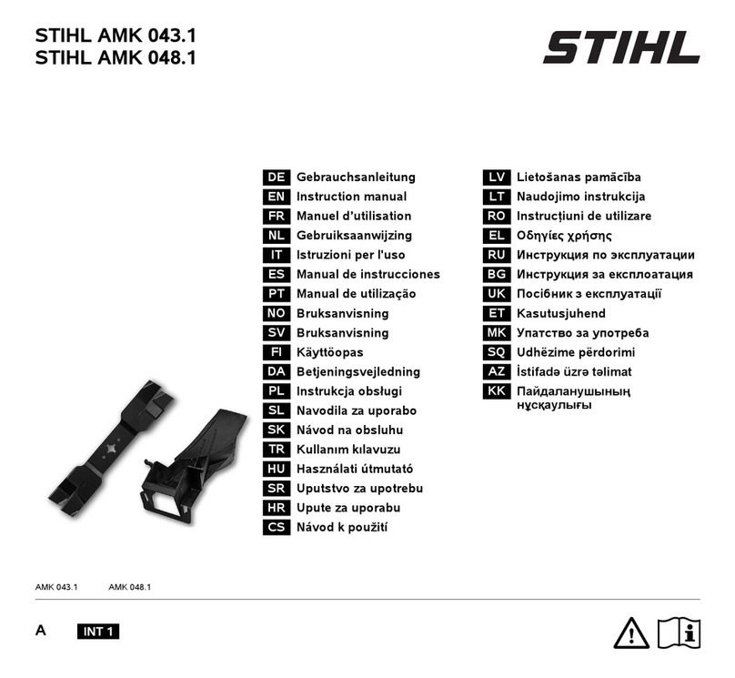 Stihl AMK 043.1 User manual Stihl AMK 043.1 User manual