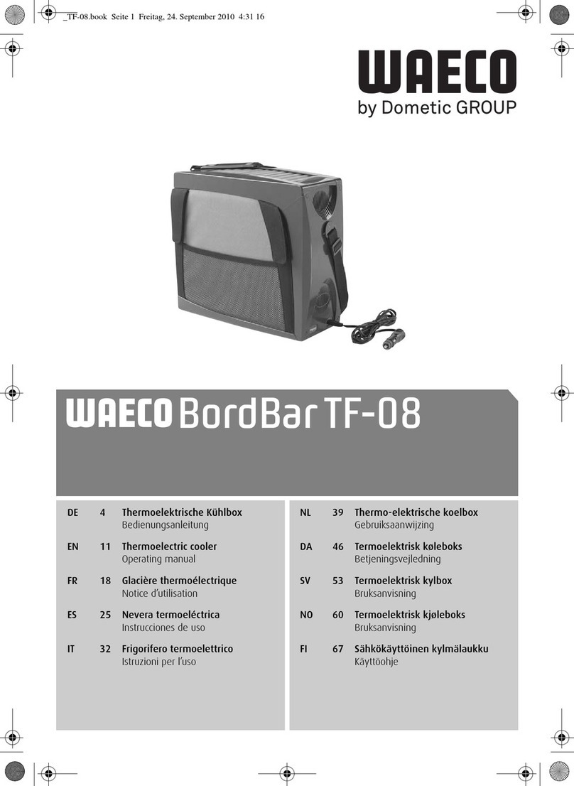 Dometic GROUP WAECO BordBar TF-08 operating manual