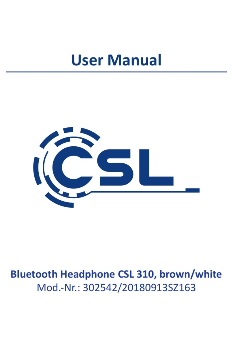 CSL 302542 user manual