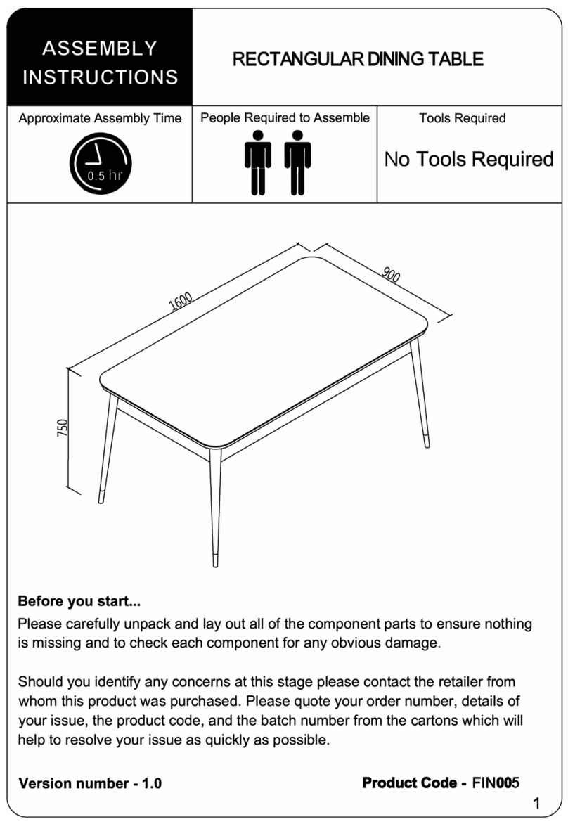 Julian Bowen FIN005 User manual Julian Bowen FIN005 User manual