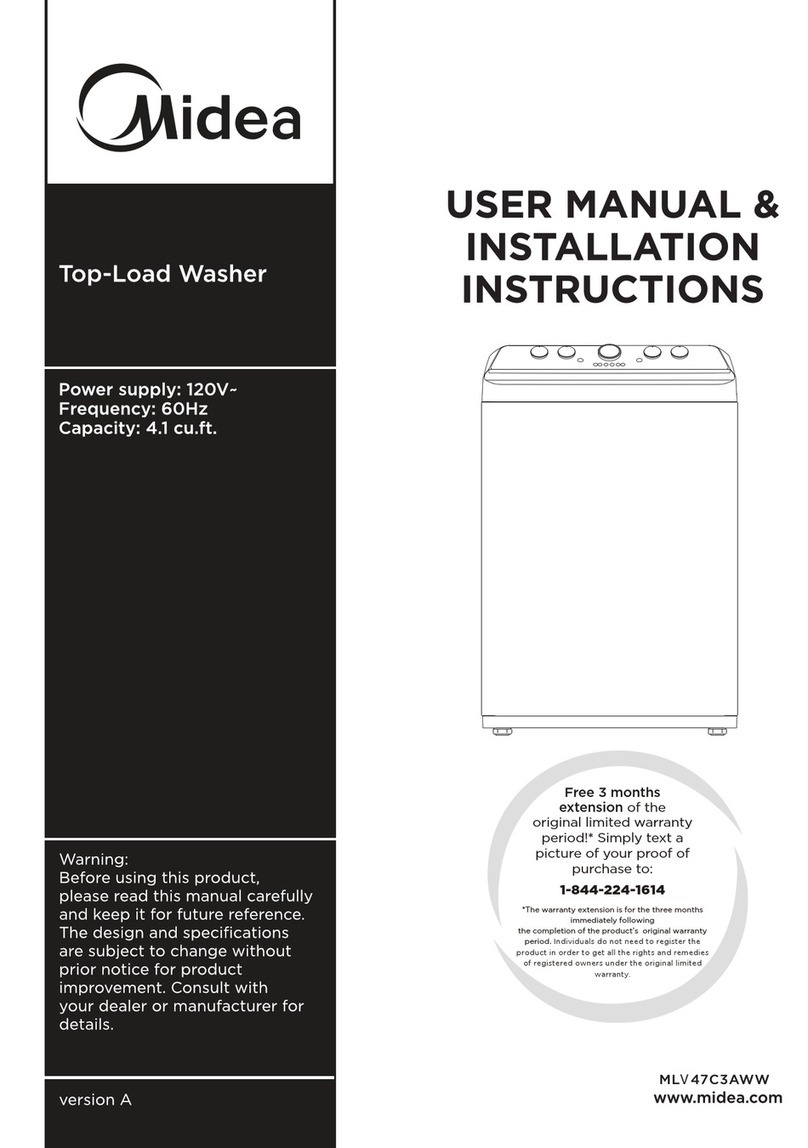 Midea MLV47C3AWW Manual