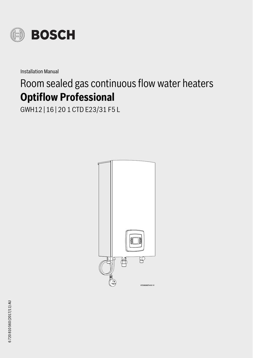 Bosch OptiFlow Professional GWH16 1 CTD E23 F5 L User manual