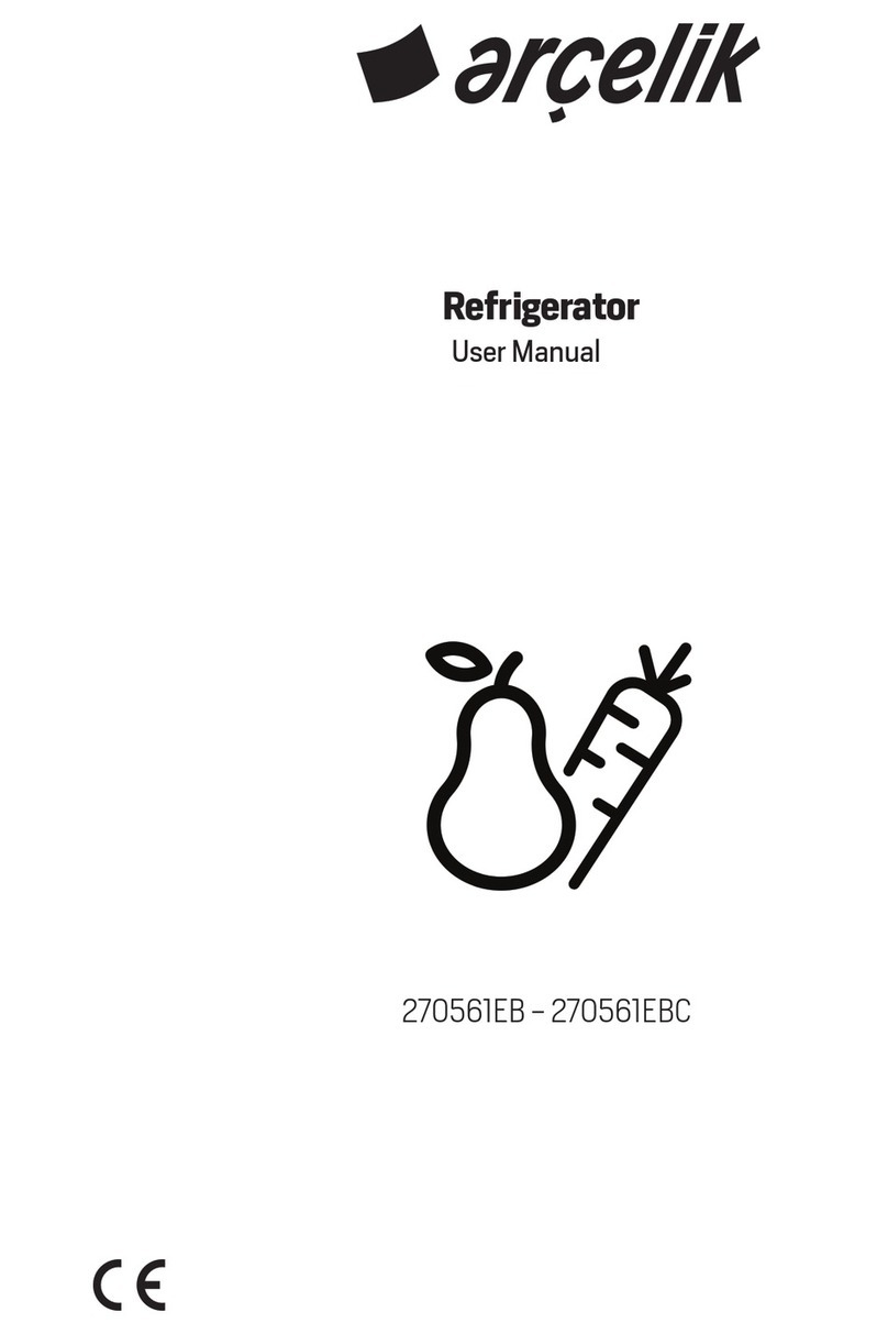 arcelik 270561EBC user manual