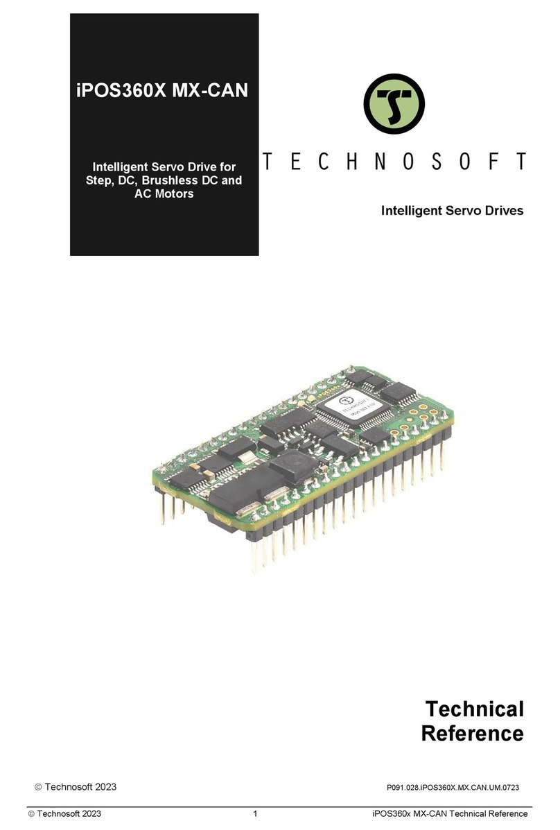 Technosoft iPOS360X MX-CAN Technical reference Technosoft iPOS360X MX-CAN Technical reference