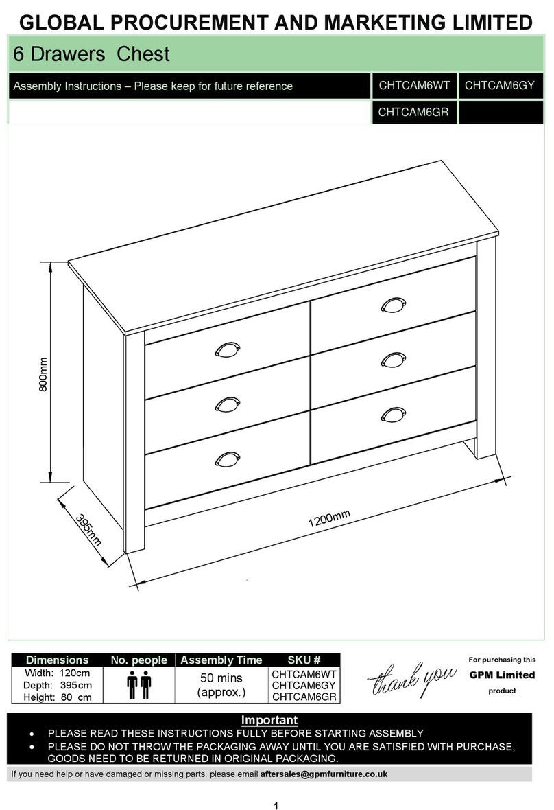 GPM CHTCAM6WT User manual GPM CHTCAM6WT User manual