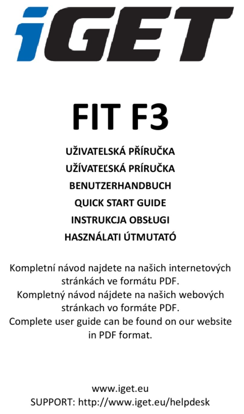 Iget FIT F3 quick start guide