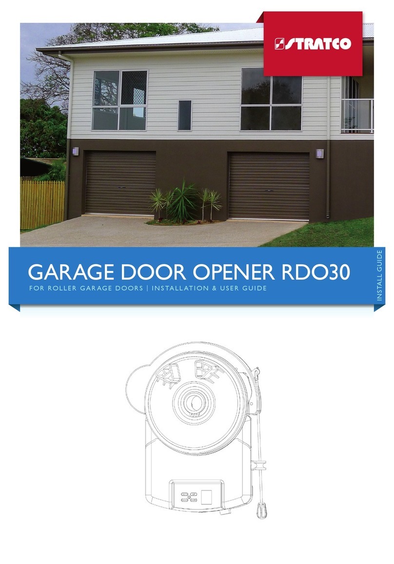 Stratco RDO30 Installation & user guide