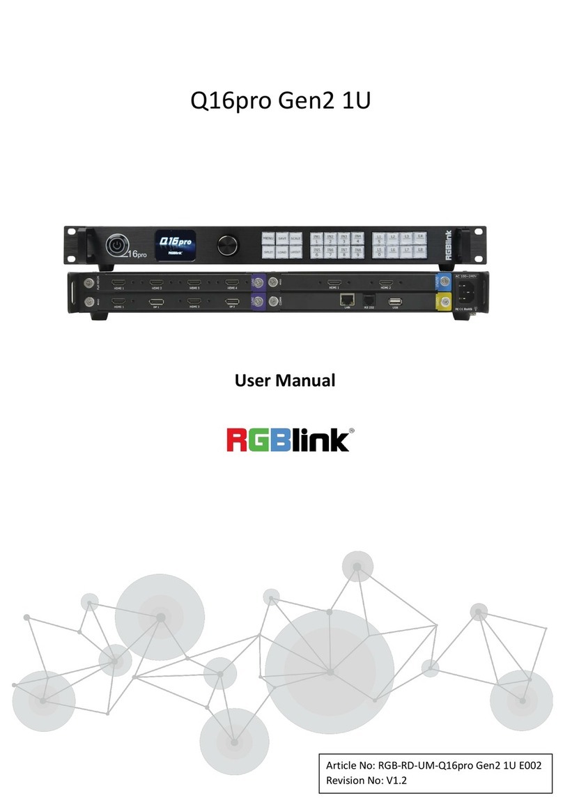 RGBlink Q16pro Gen2 1U user manual