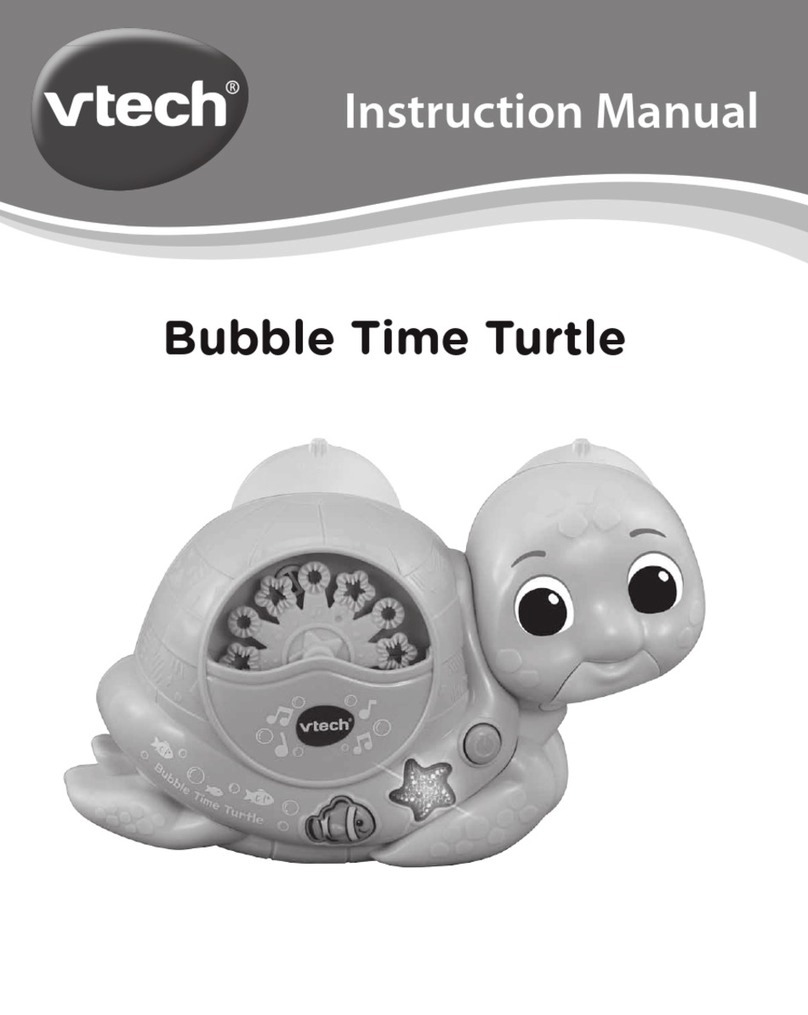 V-tech Bubble Time Turtle User manual