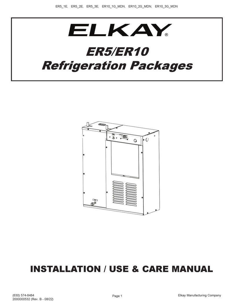 Elkay ER5 Series Instructions for use