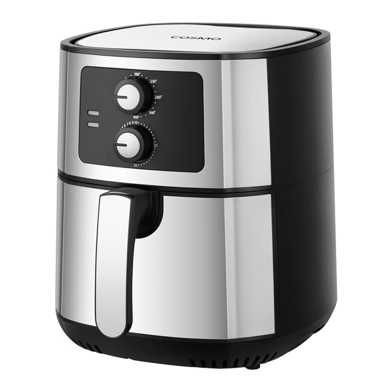 Cosmo 5.5 Air Fryer User manual