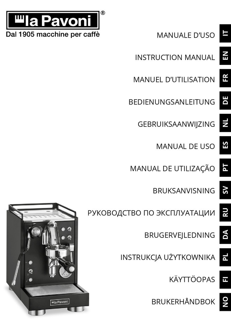 La Pavoni LPSMCS01 User manual