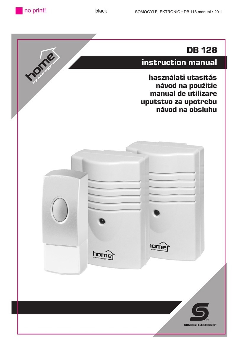 Somogyi home DB 118 User manual