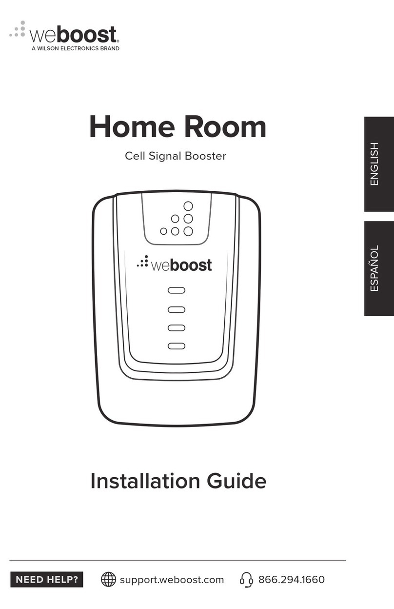 weBoost Home Room U530001 installation guide
