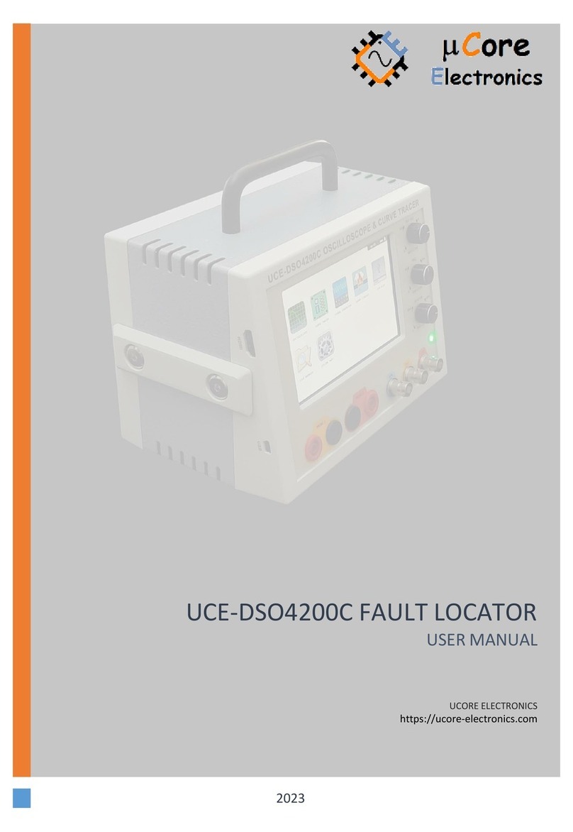 UCORE ELECTRONICS UCE-DSO4200C User manual