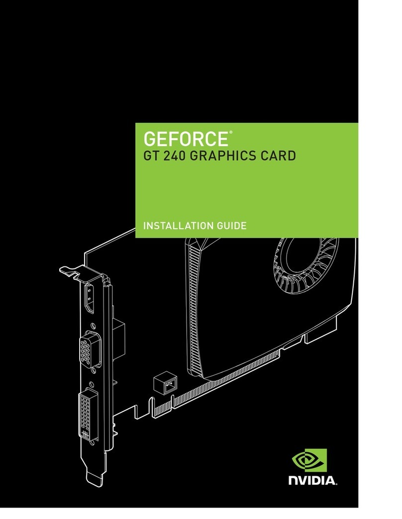 Nvidia GEFORCE GT 240 installation guide