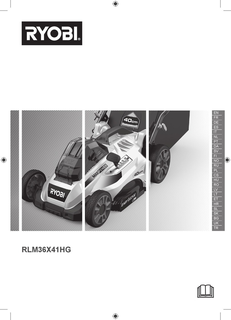 Ryobi RLM36X41HG manual