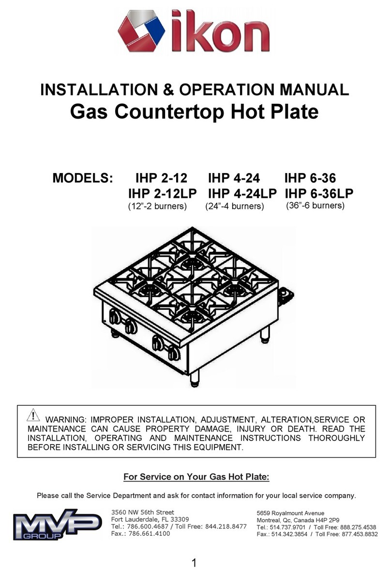 MVP ikon IHP 2-12 User manual
