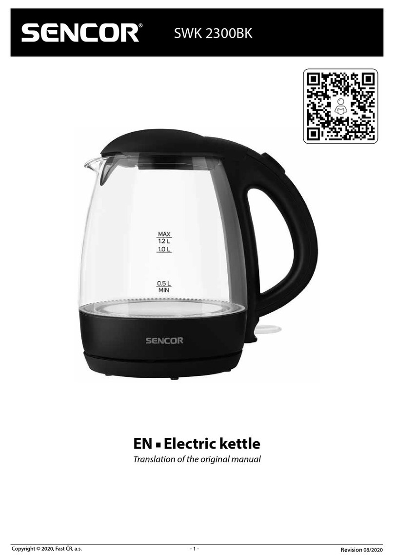 Sencor SWK 2300BK Translation of the original manual