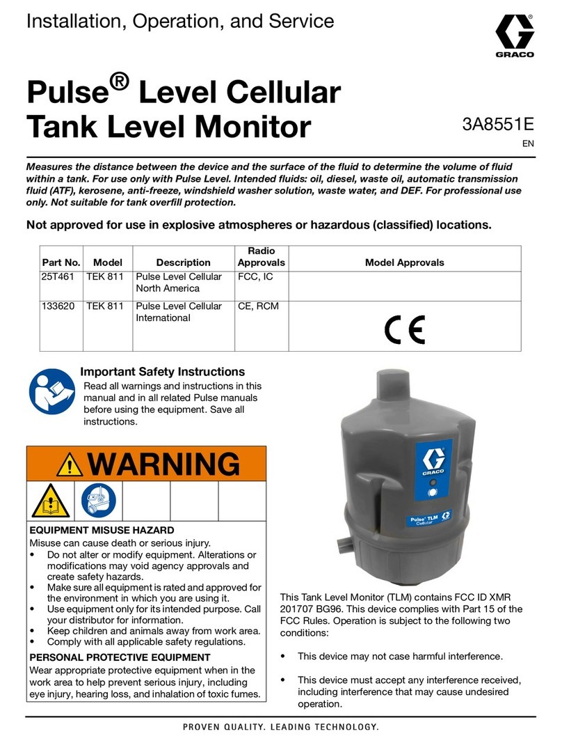 Graco Pulse TEK 811 Setup guide