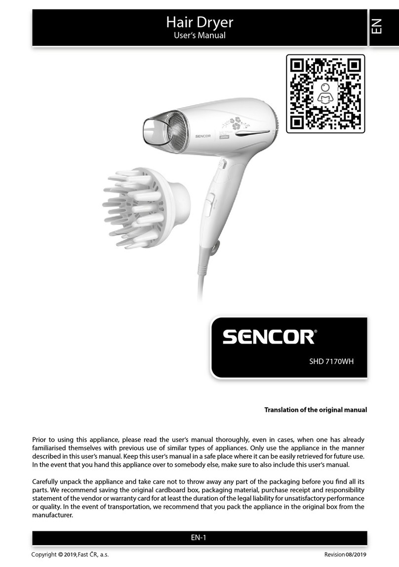 Sencor SHD 7170WH user manual