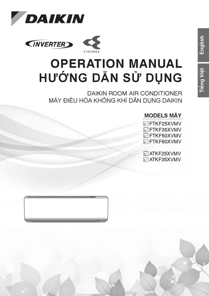 Daikin FTKF25XVMV User manual