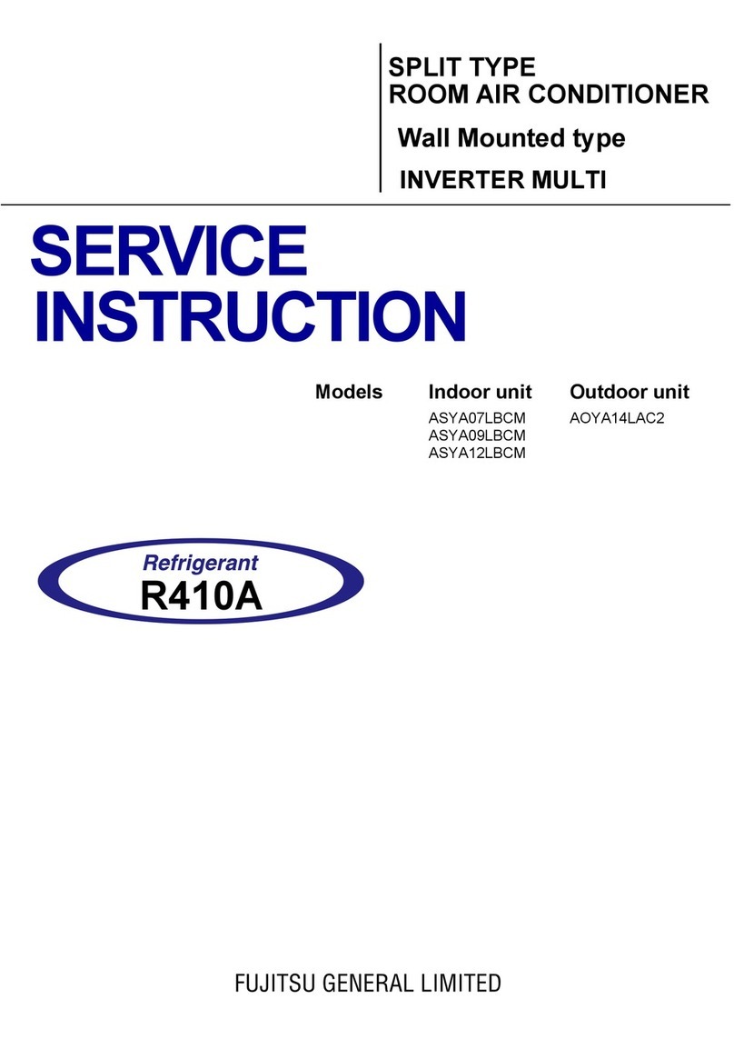 Fujitsu ASYA07LBCM User manual