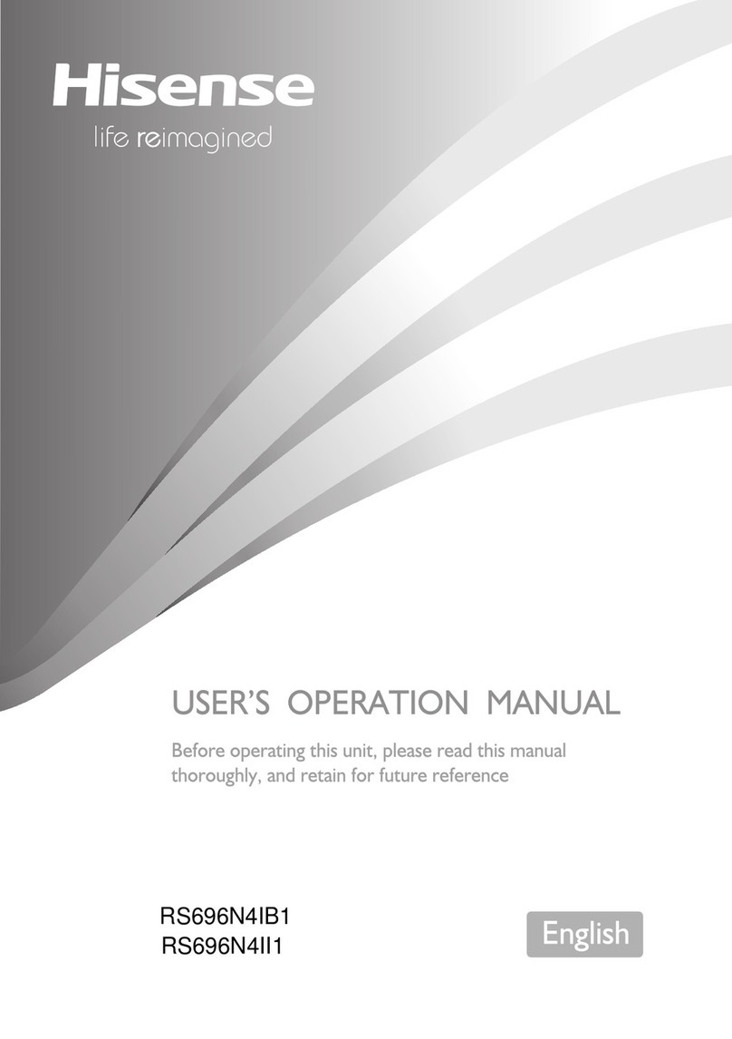 Hisense RS696N4IB1 User manual