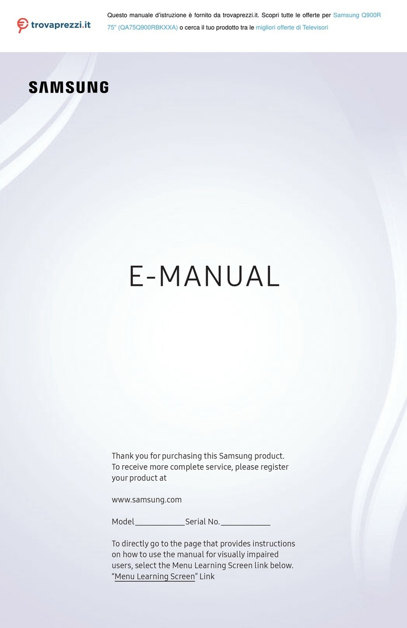 Samsung QA75Q900RBKXXA User manual Samsung QA75Q900RBKXXA User manual