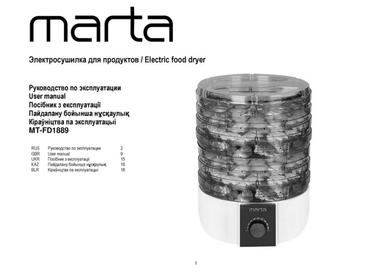Marta MT-FD1889 user manual
