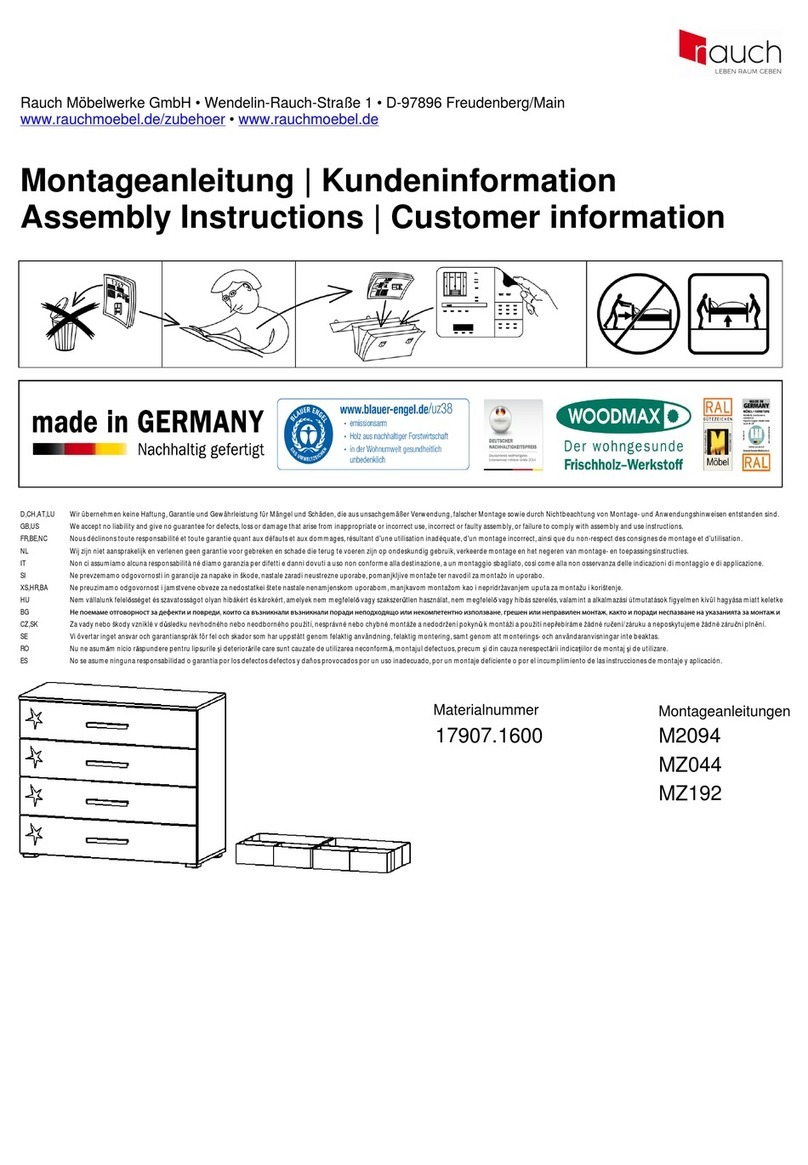 Rauch 17907.1600 User manual