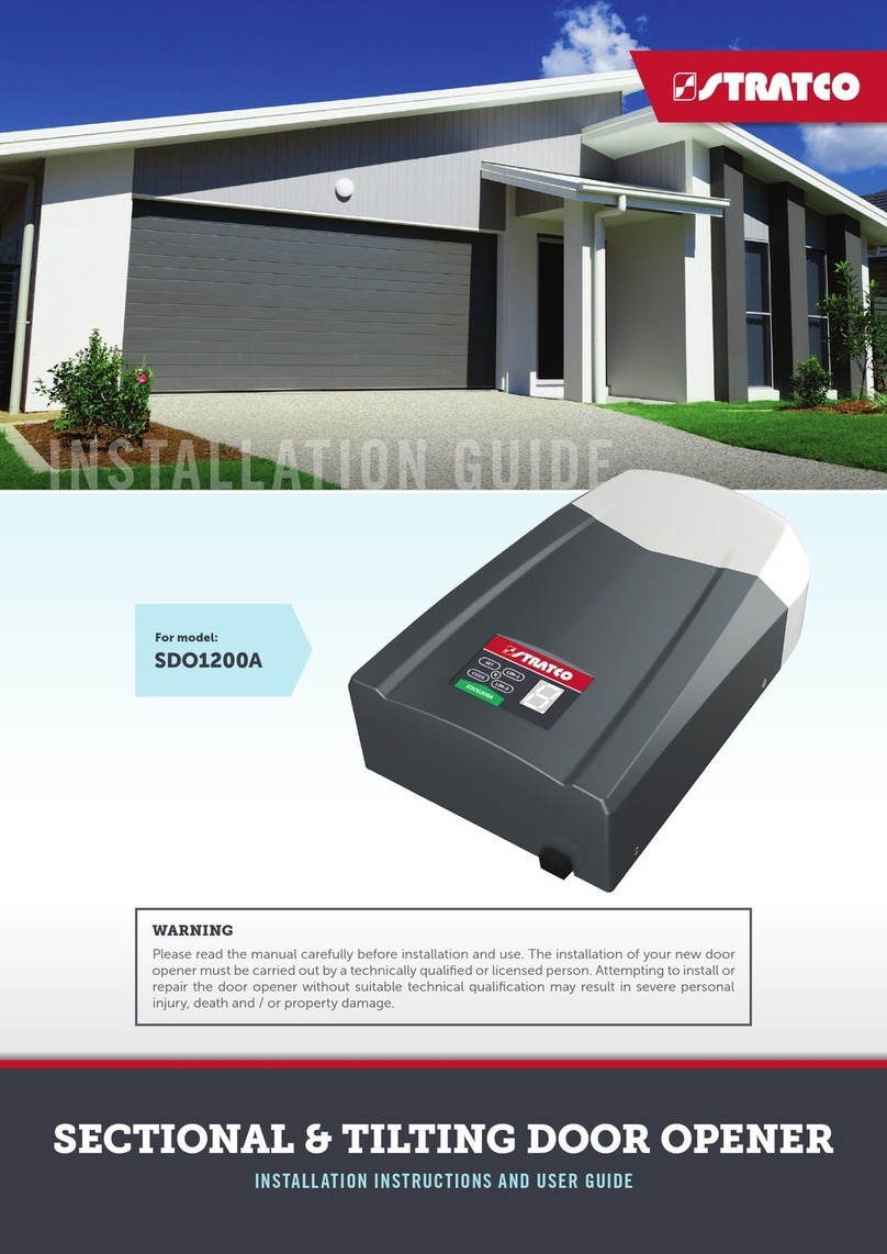 Stratco SDO1200A Installation instructions and user guide