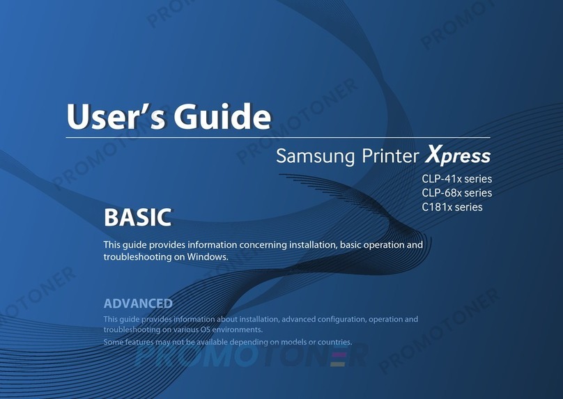 Samsung Xpress CLP-41 series User manual
