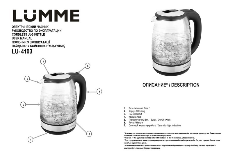 Lumme LU-4103 User manual
