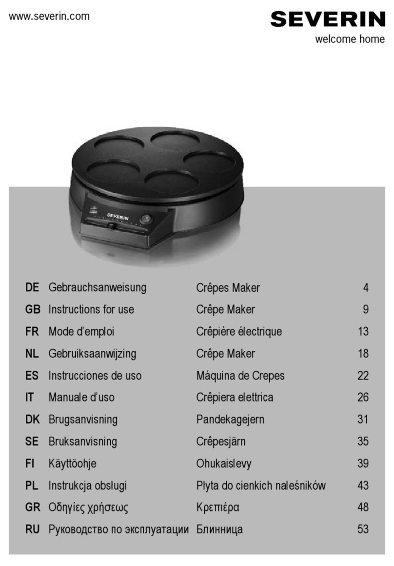SEVERIN CP-2196 Instructions for use