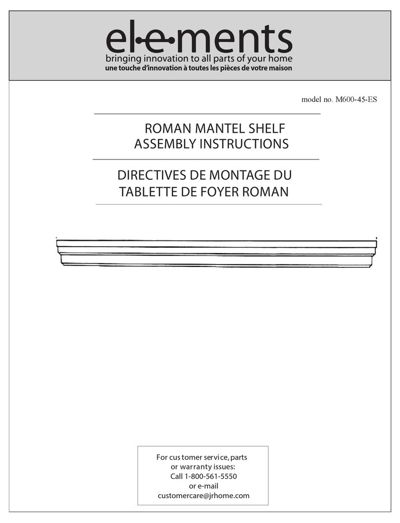 Elements M600-45-ES Assembly instructions Elements M600-45-ES Assembly instructions