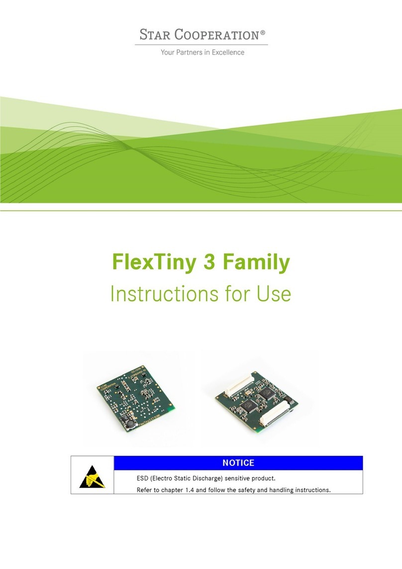 Star Cooperation FlexTiny 3 Series Instructions for use